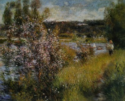 O Sena em Chatou de Pierre Auguste Renoir
